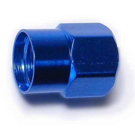 MIDWEST FASTENER Blue Aluminum Valve Caps 10PK 30201